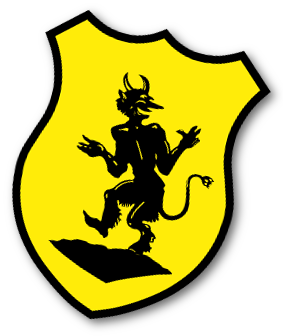 Wappen der Schlachgruppe 50 auf Egon Stoll-Berberichs Henschel 123 (HS 123)